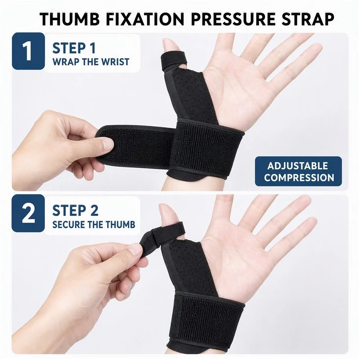 1. OEM wrist thumb brace for orthopedic and rehabilitation supply