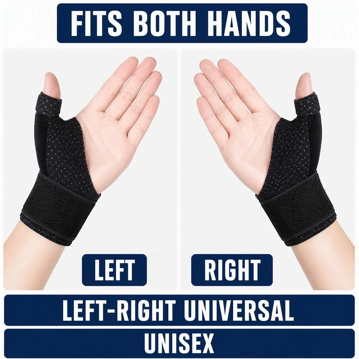 wrist thumb brace for daily hand and thumb support