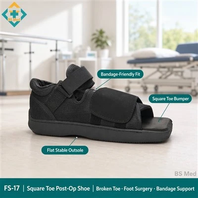 Square Toe Post-Op Shoe