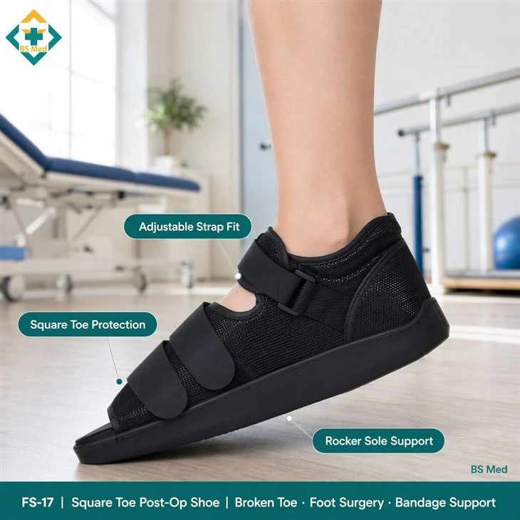 Square Toe Post-Op Shoe